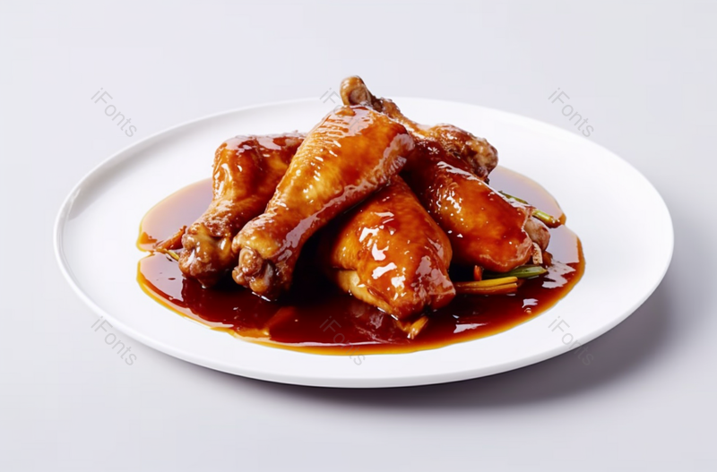 食品餐饮美食小吃鸡腿红烧鸡块实拍,高清,摄影图,摄影图片,图片大全,摄影图免费下载